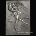 Hot Sale Copper Decoration Bronze Love Wall Relief Art Sculpture